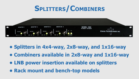 Splitters/Combiners